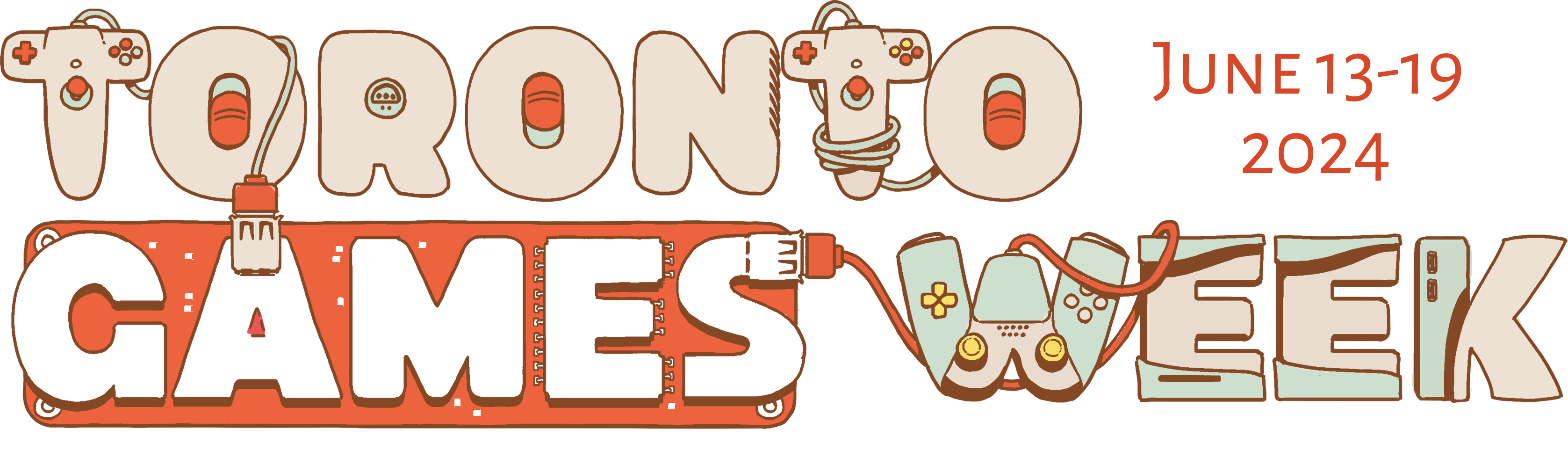 A type treatment of Toronto Games Week